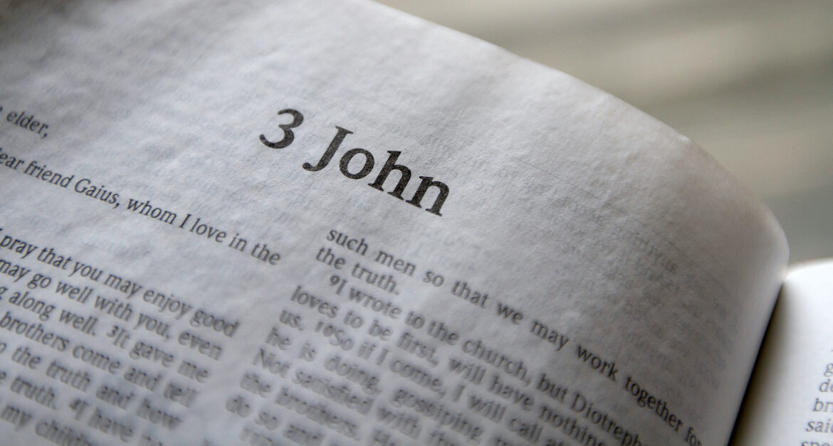 3 John Bible Quiz for youth programs