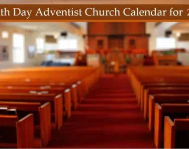 Seventh Day Adventist Church Calendar for 2024 (Full Details)