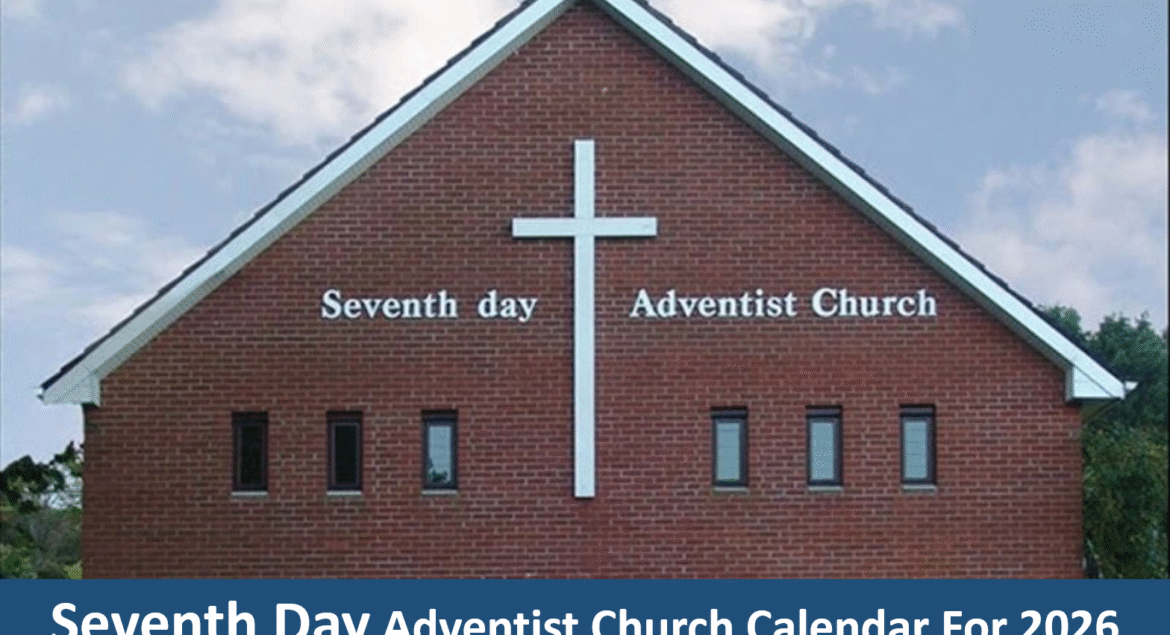 Seventh Day Adventist Church Calendar for 2026 (Details)
